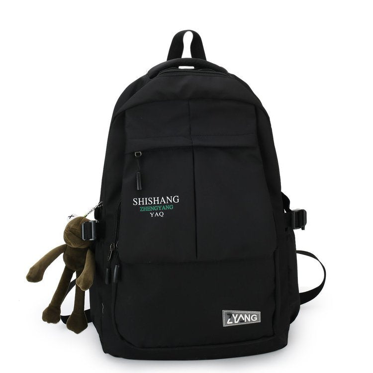 Women's & Men's & Couple Korean Style Contrast Color Backpacks