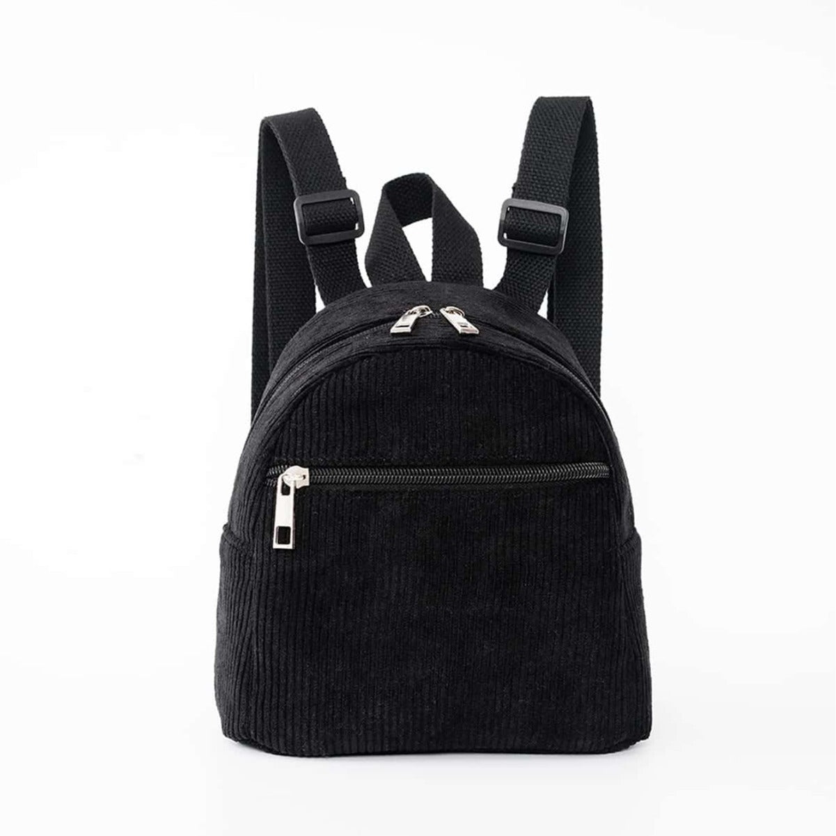 Women's & Men's & Mini Solid Color Fashion Corduroy Backpacks
