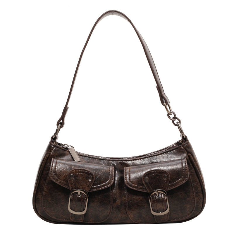 Women's Sweet Cool Motorcycle Minority Fashion Underarm Armpit Bags