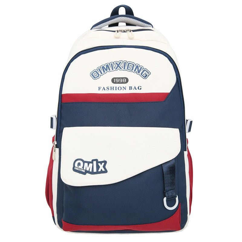 Large Capacity Nylon For College High Middle School Students' Schoolbags