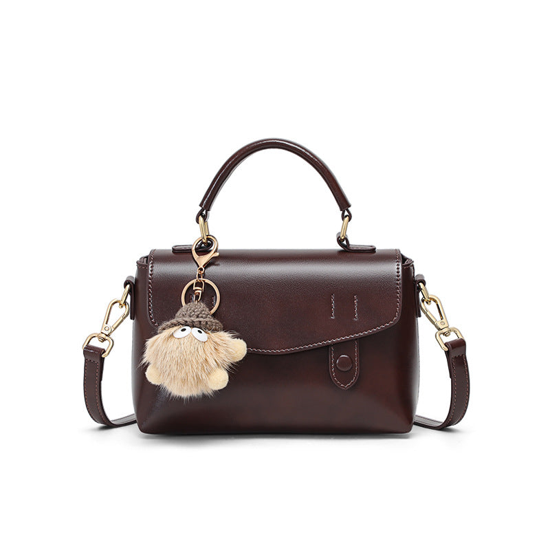 Classic Women's Genuine Leather High Sense Crossbody Bags