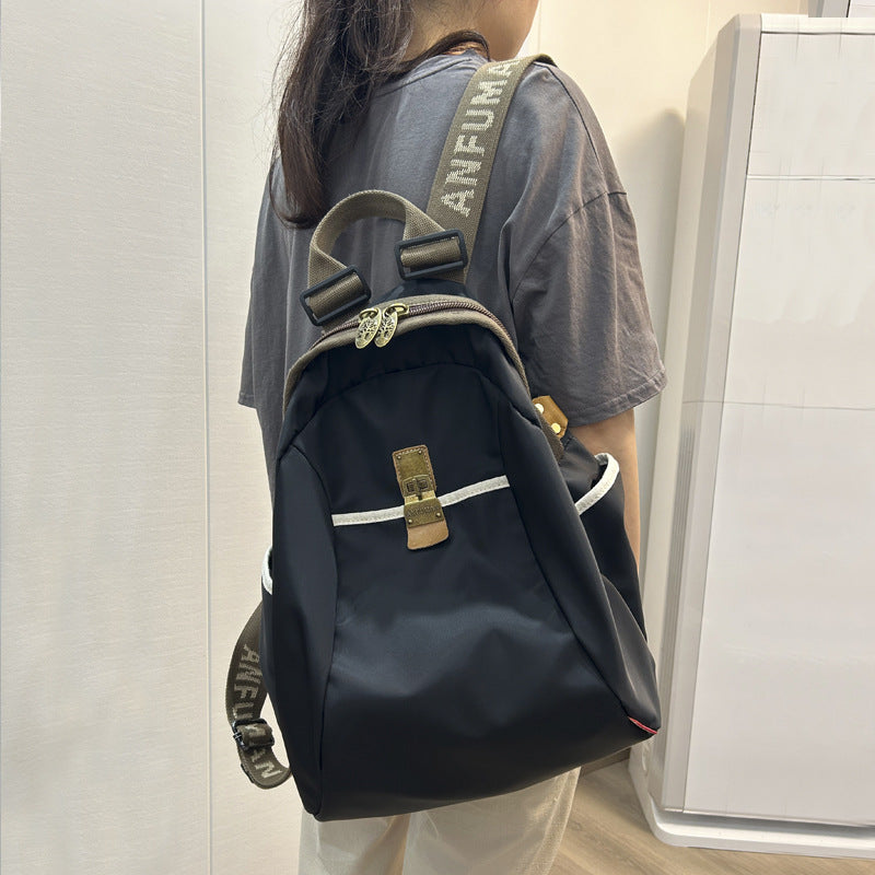 Women's Ethnic Style Waterproof Oxford Cloth Backpacks
