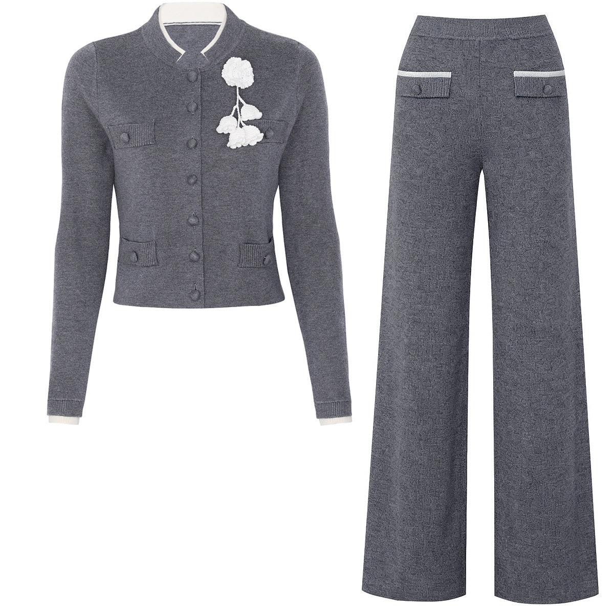 Quality Handmade Crocheted Knit Casual Style Knitwear