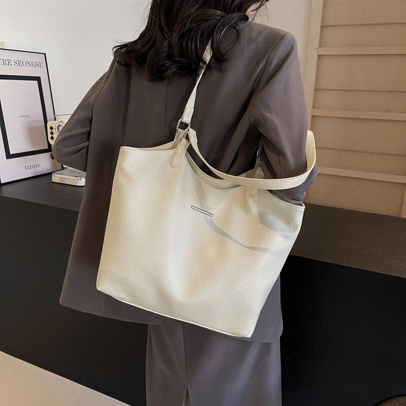 Women's Advanced Texture Large Capacity Fashion Simple Armpit Bags