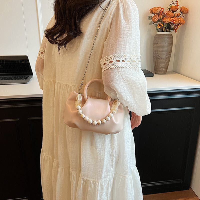 Women's Design Summer Fashion Pleated Cloud Shoulder Bags