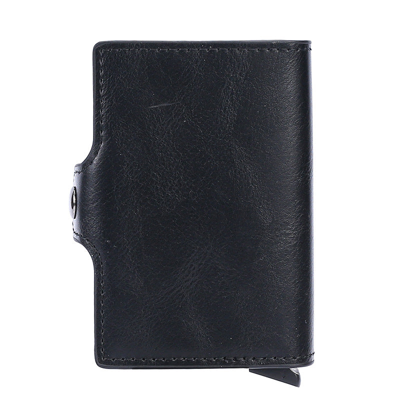 Automatic Pop-up Aluminum Alloy Credit Multiple Slots Card Holder