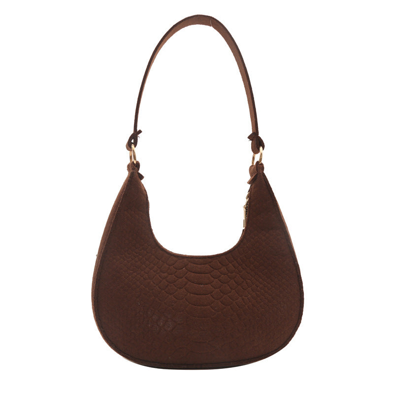 Women's Underarm Spring Fashion Portable Moon Minority Bags
