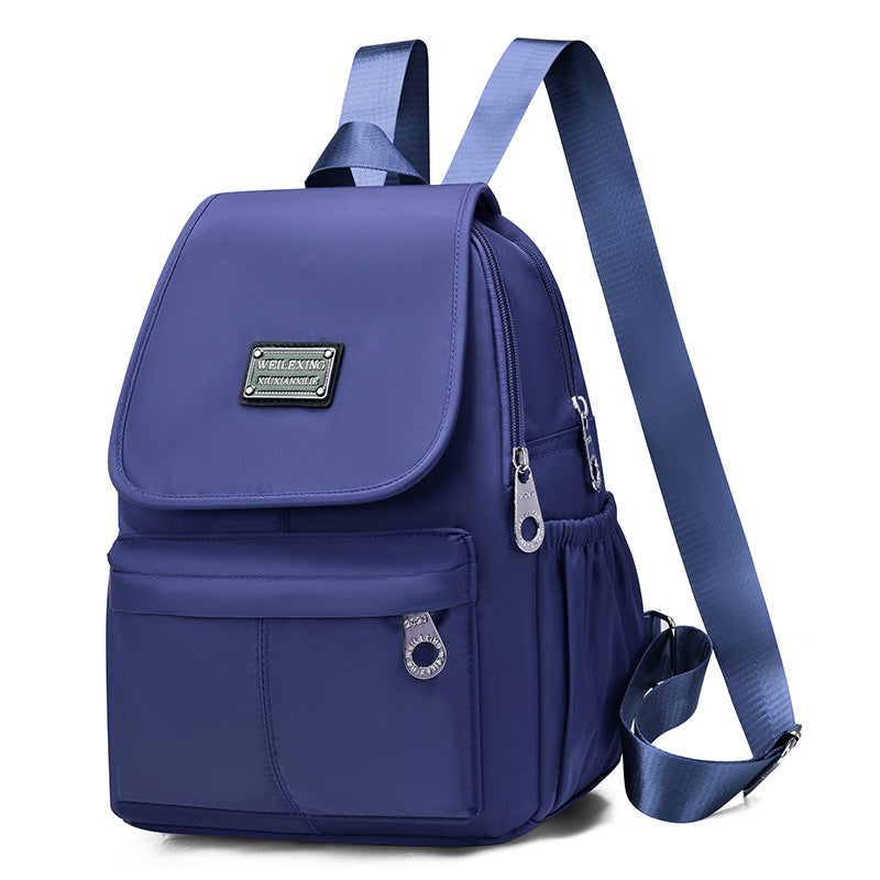 Women's Simple Stylish Lightweight Waterproof Large Capacity Backpacks