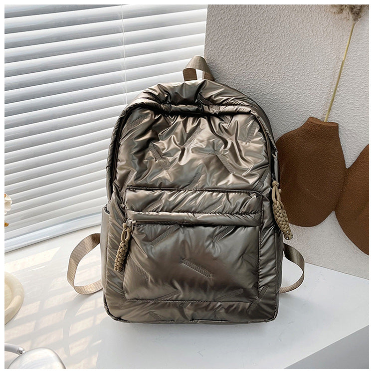 Senior High Large Capacity Clothes Simple Middle School Students' Schoolbags