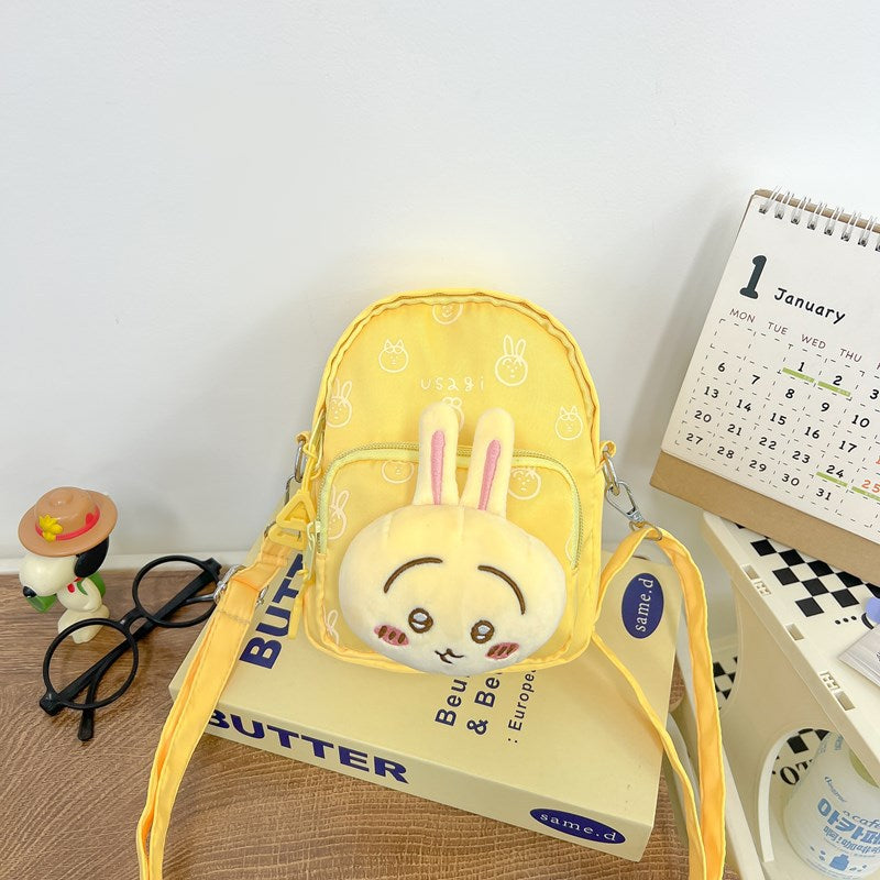 Cute Cartoon Ji Yi Bear Bunny Crossbody Bags