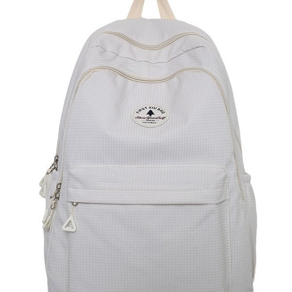 Capacity Simple Female Junior High Good-looking Male College Middle School Students' Schoolbags