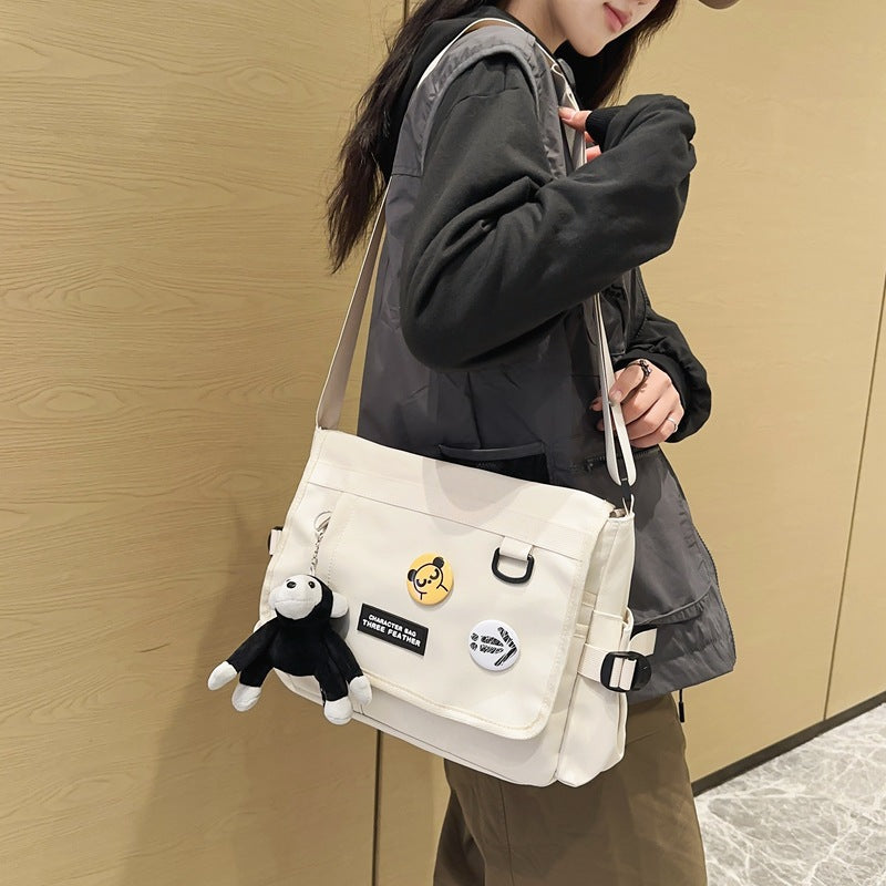 Women's & Men's & Large Capacity High-grade Simple Waterproof Men's Messenger Bags