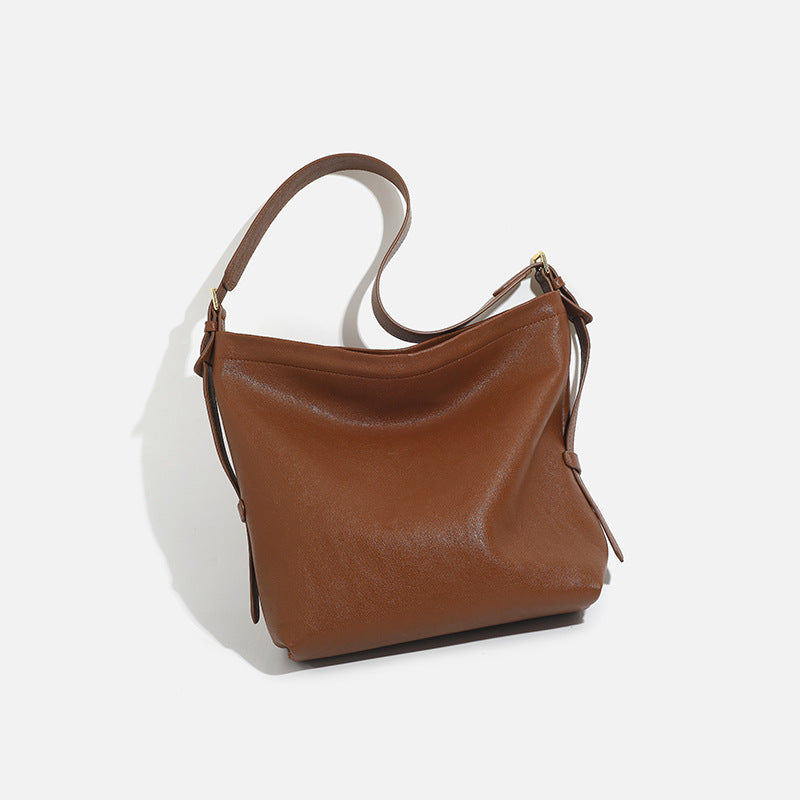 Winter Design Soft Leather High-grade Commuter Shoulder Bags