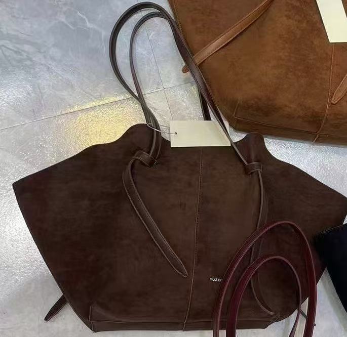 Women's Suede Frosted Large Capacity Portable Armpit Bags
