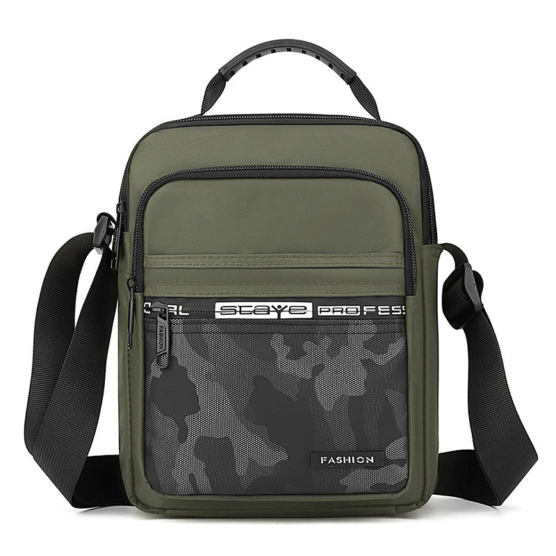 Men's Simple Trendy Oxford Cloth Large Capacity Men's Shoulder Bags