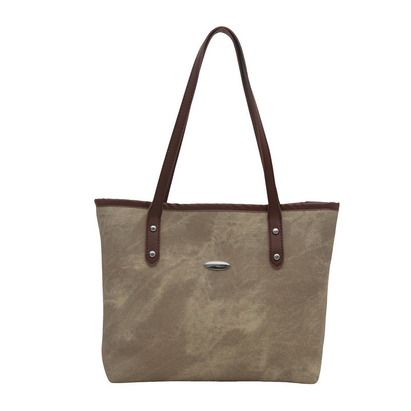 Women's Simple Large Capacity Fashion Commuter Shoulder Bags