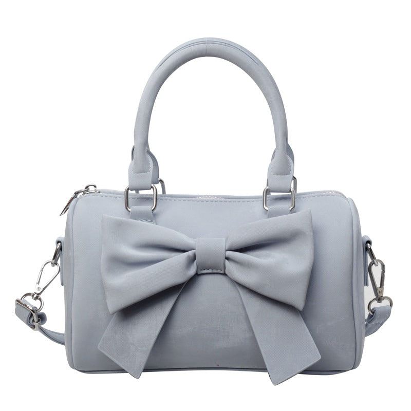 Women's Design Korean Style Bowknot Portable Boston Bags