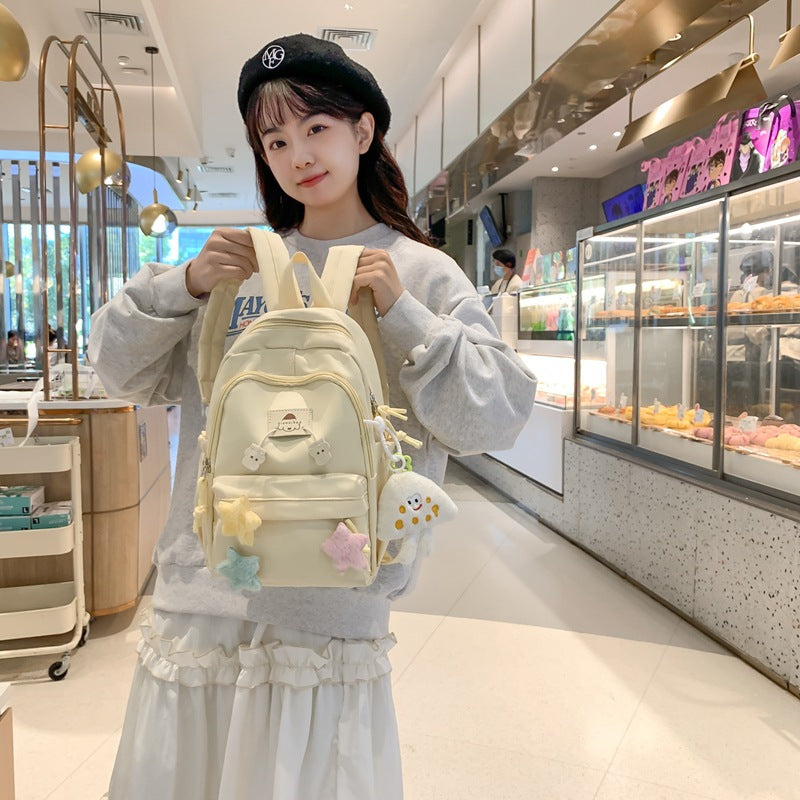 Style Soft Cute Size College Lightweight Backpacks