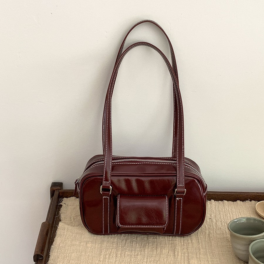 Women's Large Capacity High-grade Niche Style Underarm Shoulder Bags