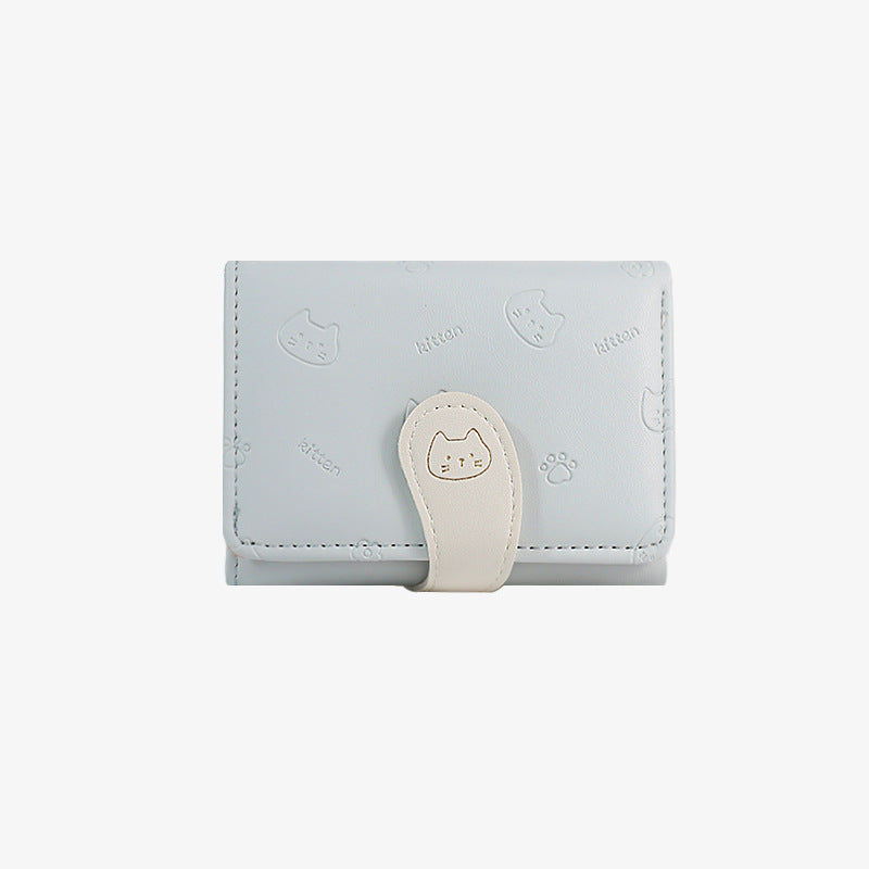 Cat Tail Cute Fashion Cartoon Printed Card Holder