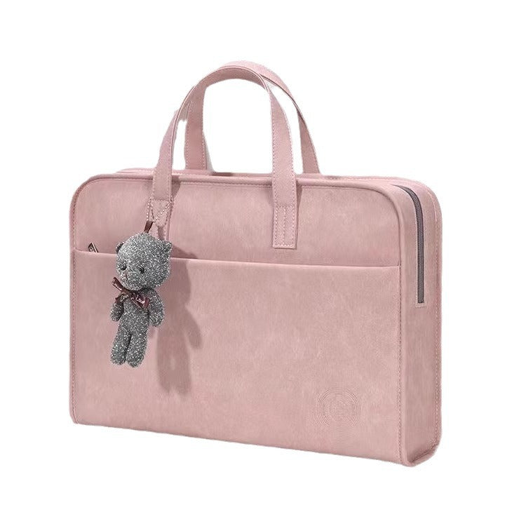 Large Capacity Beautiful Computer Shockproof Thick Portable Suitable Laptop Bags