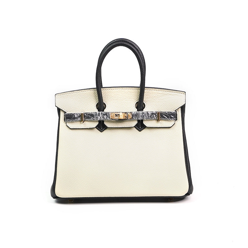 Women's High Sense Fashion Temperament Genuine Leather Classic Handbags