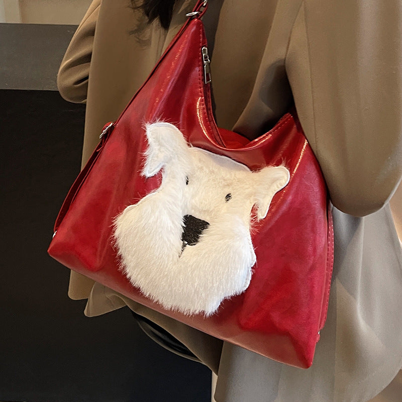 Women's Cute Cartoon Large Capacity Totes Korean Backpacks