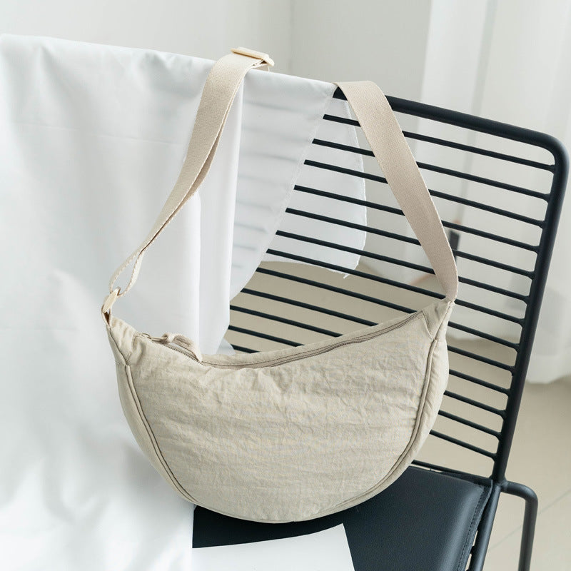 Women's Fitting Room Nylon Dumpling Cloth Crossbody Bags