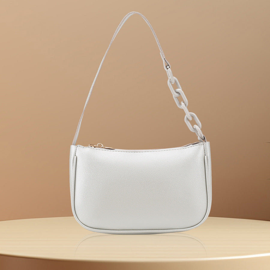 Classy Leather Slanted Korean Style Underarm Armpit Bags