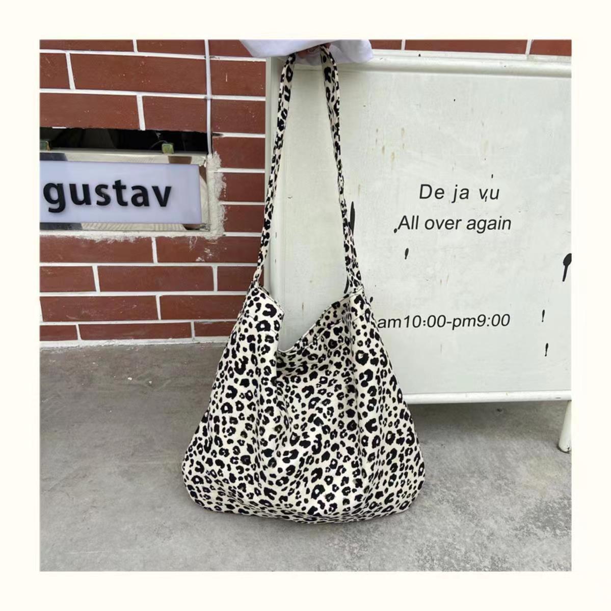 Print Idle Style Single Canvas Female Shoulder Bags