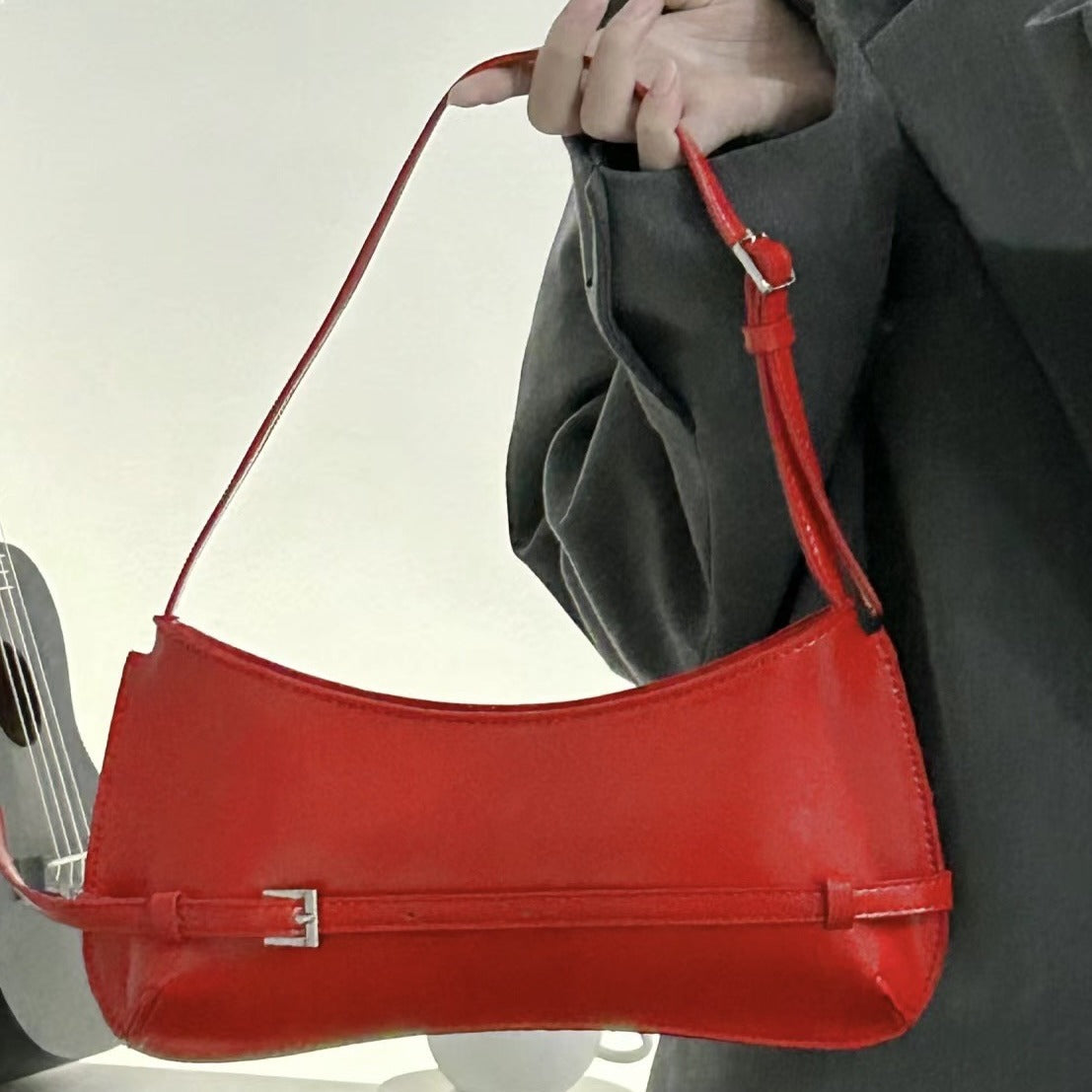 French Minority Fashion Retro Baguette High Sense Armpit Bags