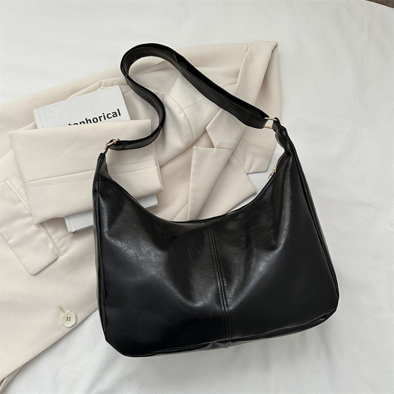 Women's Minority Simple Underarm Large Capacity Fashion Tote Bags