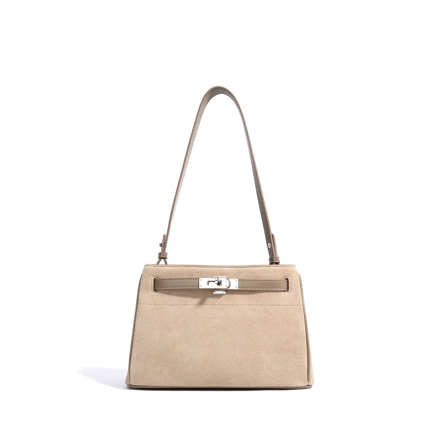 Women's Frosted Cowhide Underarm Commuter Genuine Leather Crossbody Bags