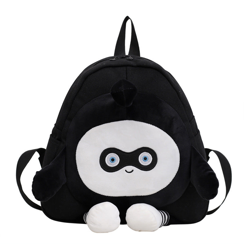 Women's Cartoon Doll Canvas Large Capacity Cute Backpacks