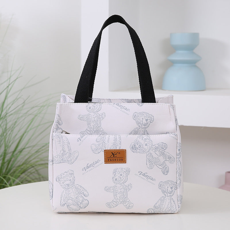 For Moms Zipper Western Style Lunch Box Handbags