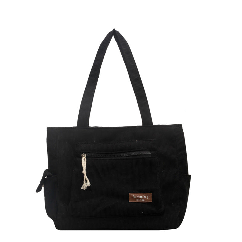 College Portable Versatile Large Capacity Class Shoulder Bags