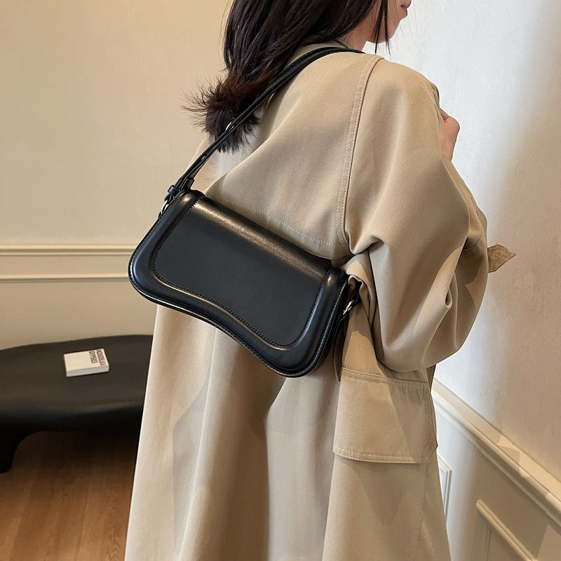 Women's Advanced Texture Niche Fashion Underarm Small Square Bags