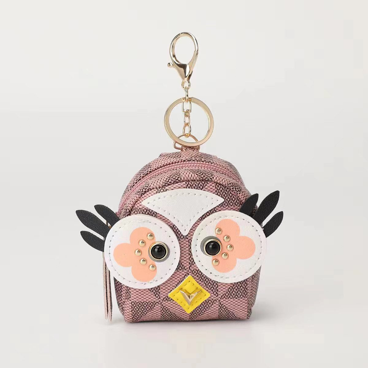 Cool Pretty Owl Headset Live Broadcast Coin Purses