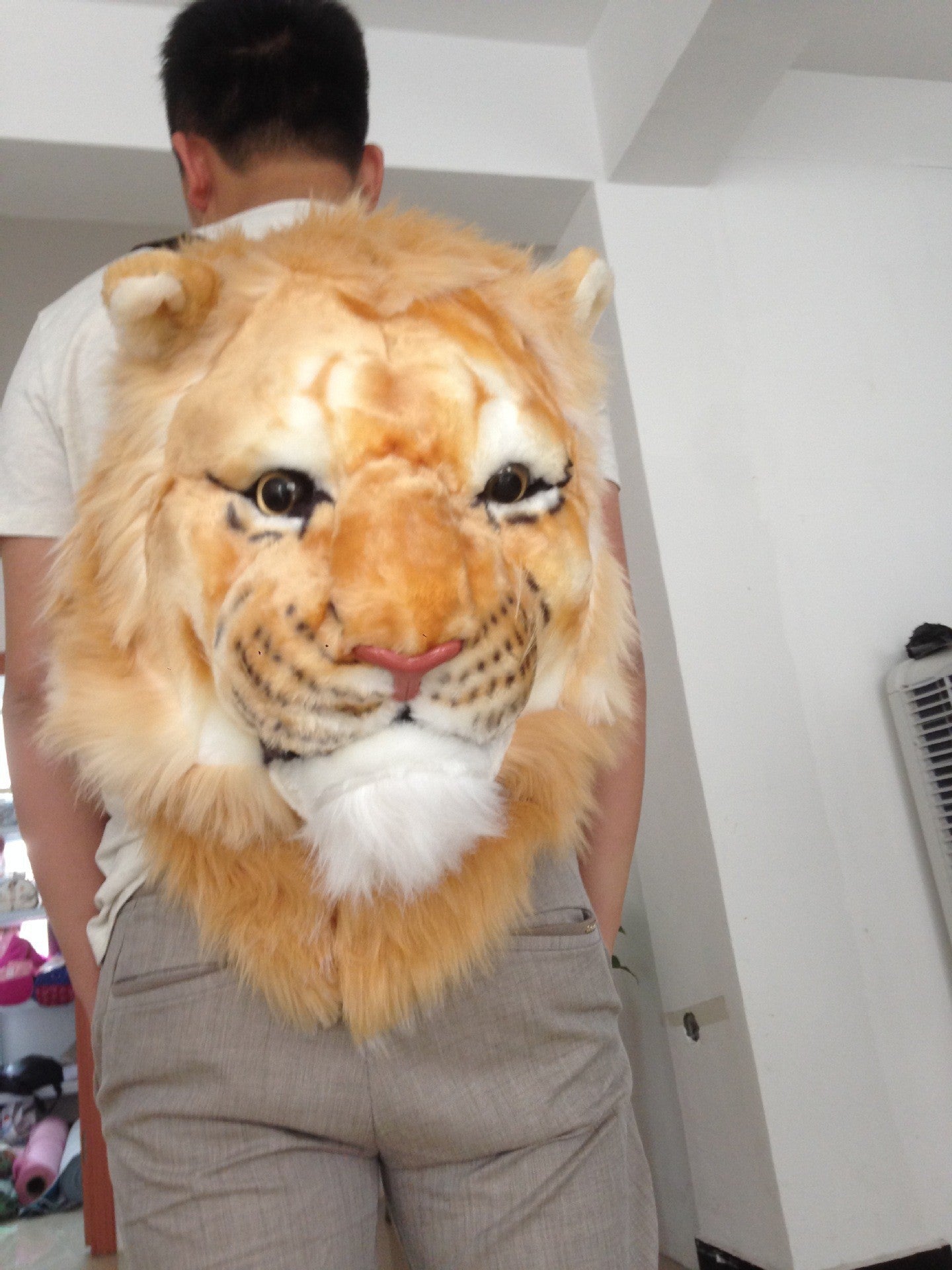 Creative Personality Tiger Head Street Trend Backpacks