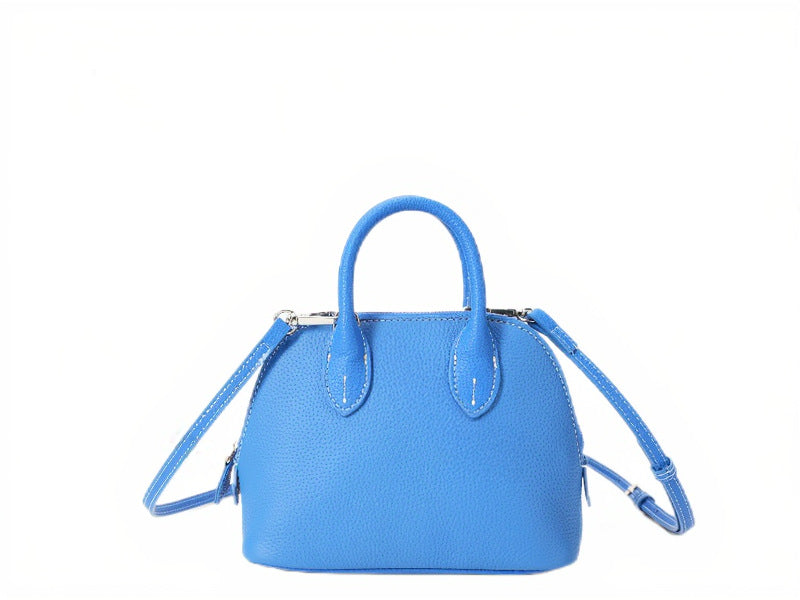 Women's Cowhide Bowling Commuter Genuine Leather High-grade Handbags