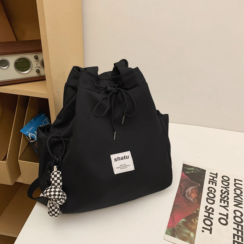 Niche For Girlfriends Portable Drawstring Commuter Backpacks
