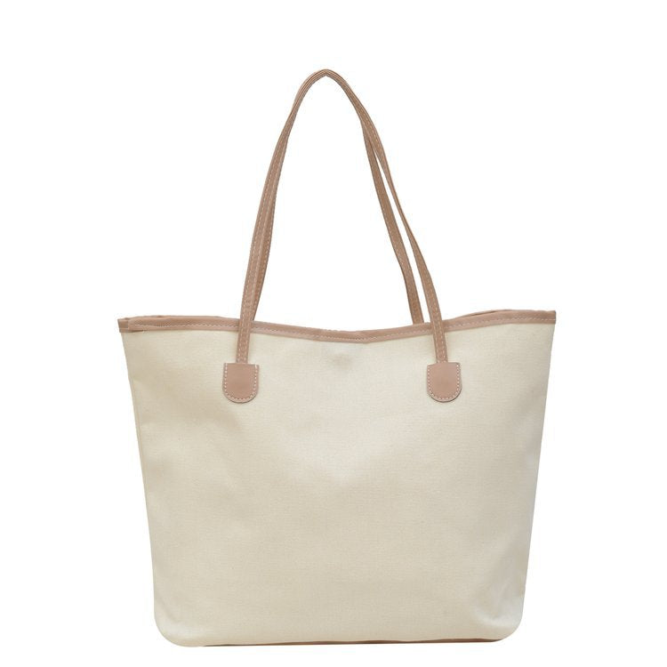 Women's Stylish Personalized Nylon Canvas Large Capacity Shoulder Bags