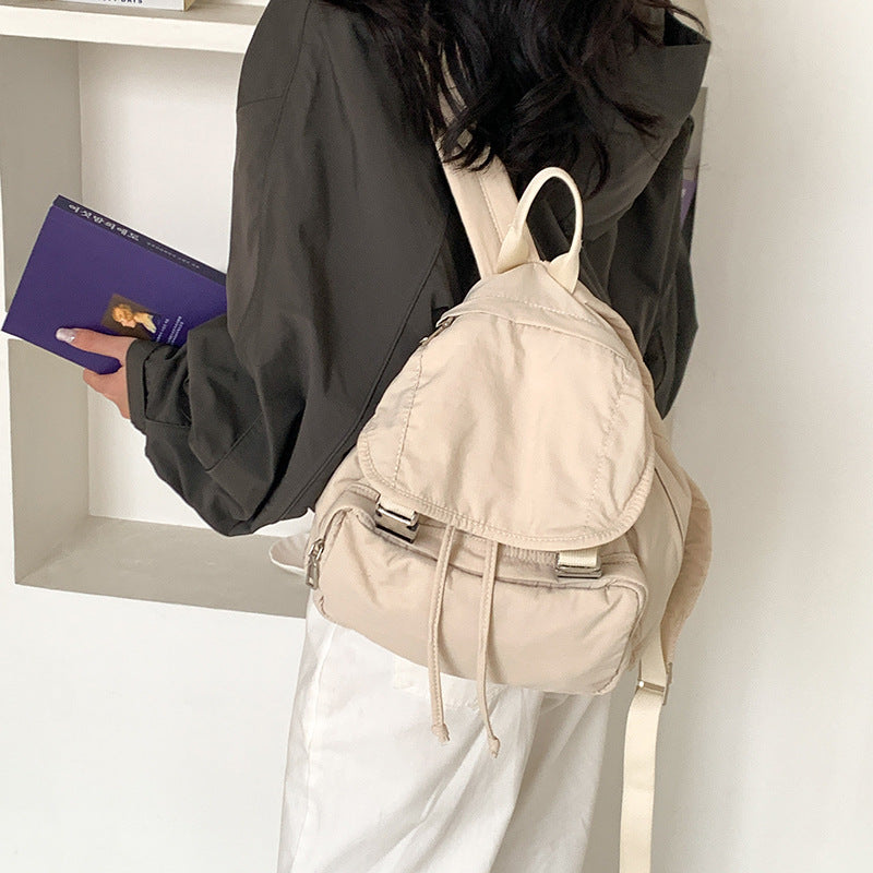 Style High-grade Red Female Large Capacity Backpacks