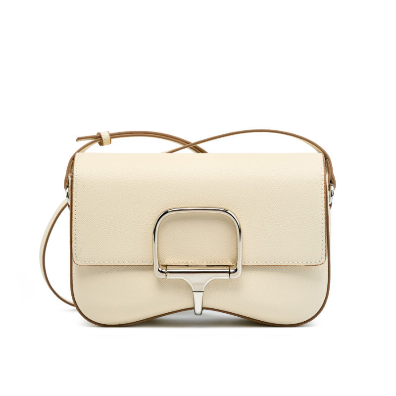 Leather Palm Print Cushion High Sense Crossbody Bags