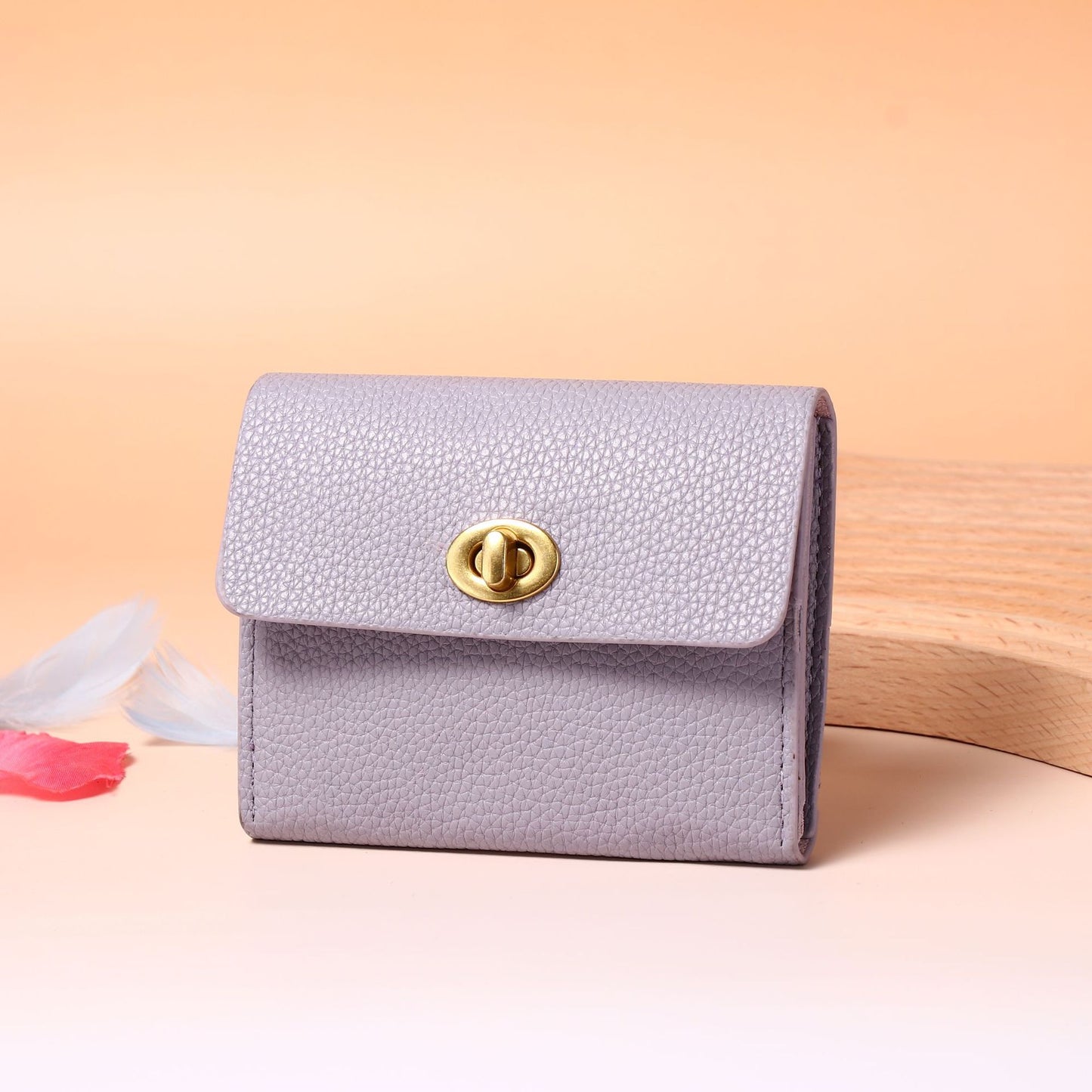 Retro Exquisite Compact Soft Leather Hand Ladies Wallets