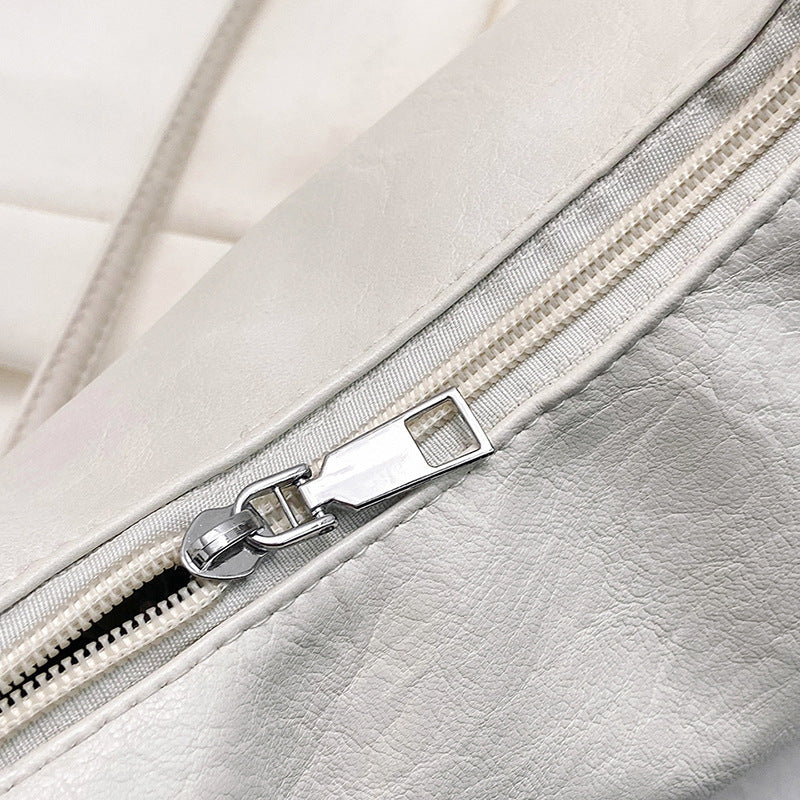 Women's Large Capacity Korean Fashionable Pleated Spring Shoulder Bags