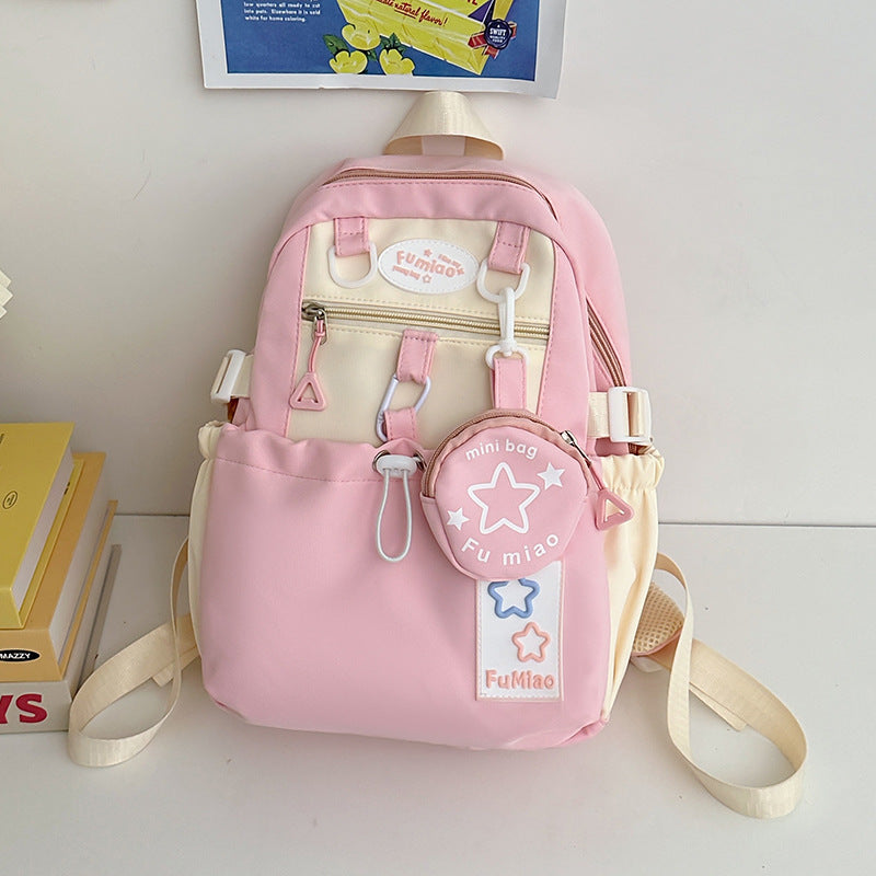 Summer Five-pointed Star Cute Milk Little Backpacks