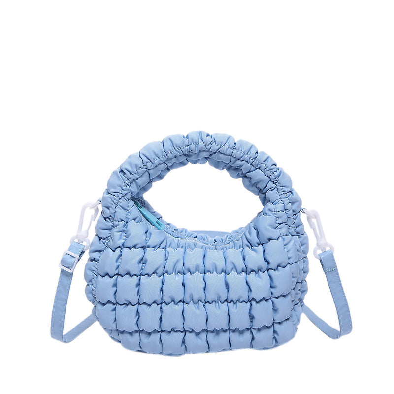Women's Cloud Pleated Dumpling Niche Down Clothes Crossbody Bags