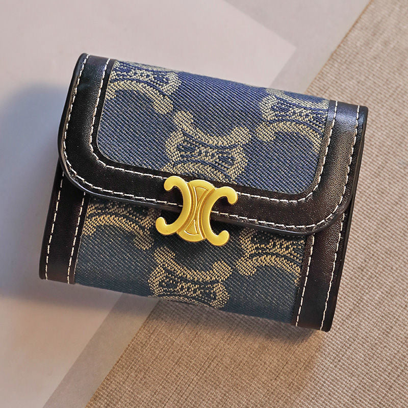 Female Multiple Slots Exquisite Large Capacity Card Holder