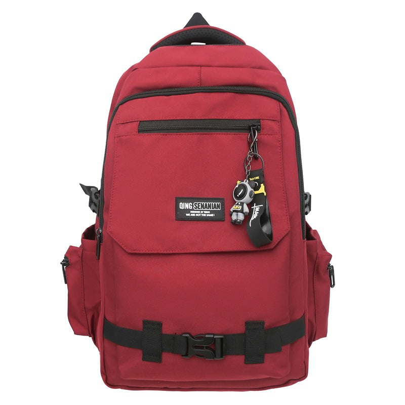 Capacity High Color Matching Computer College Backpacks